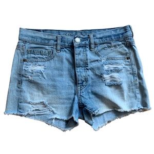 American Eagle AEO Denim Light Wash Shorts